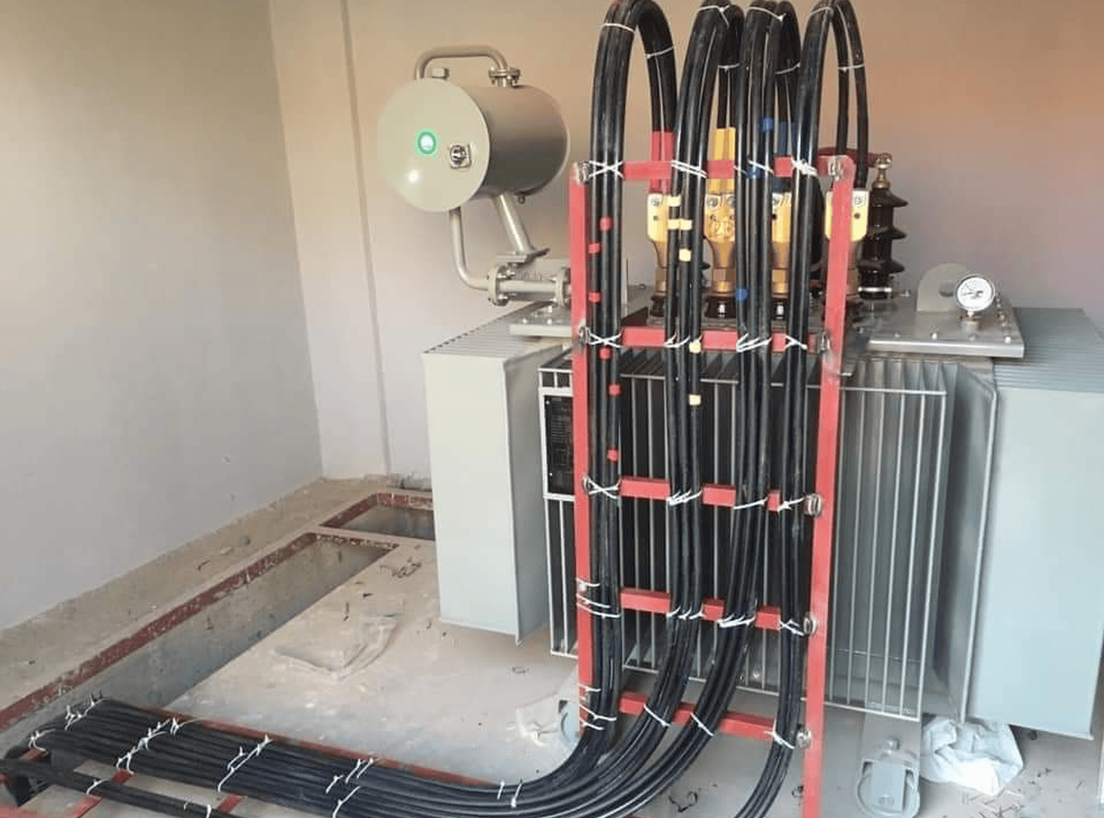 project-transformer-cable-connections